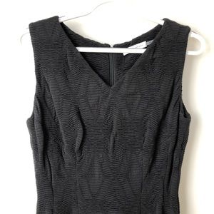 ANTHROPOLOGIE black knit jumper tank dress